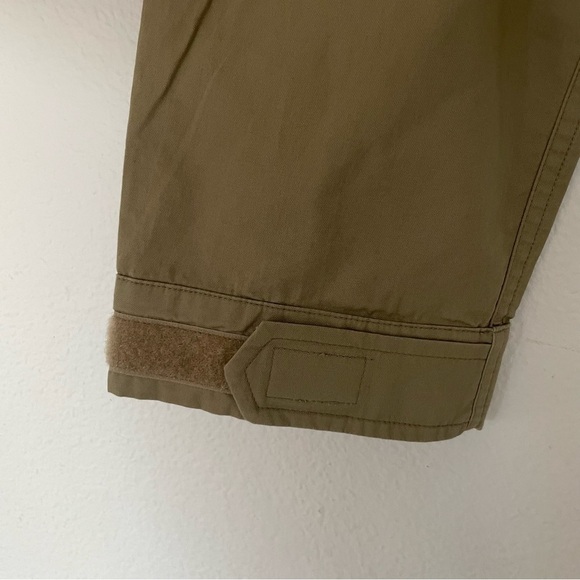 GOOD AMERICAN Womens Flight Suit Romper Size 5 Postal Khaki - Picture 12 of 15